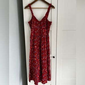 Patrons of Peace midi floral dress